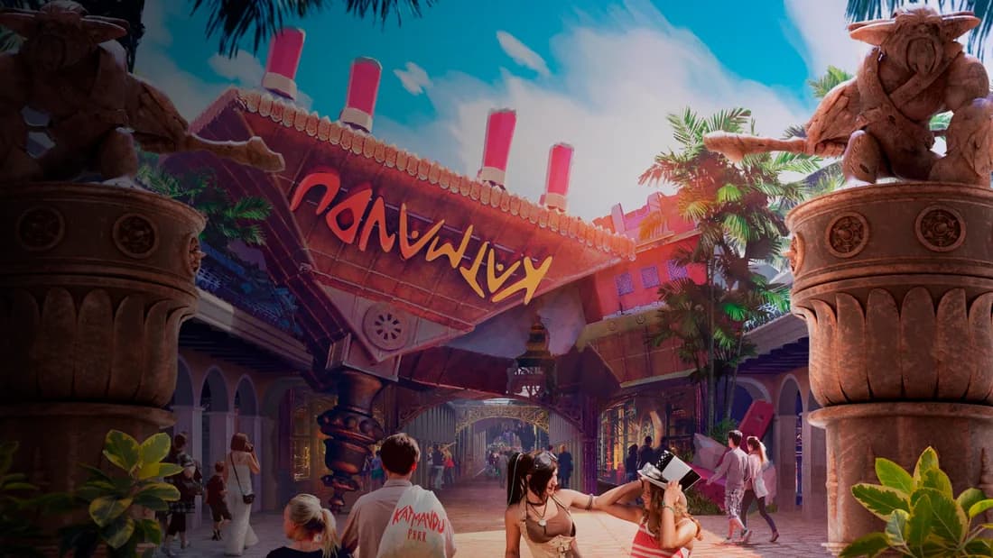 Conectamos las atracciones del parque de diversiones más grande del Caribe