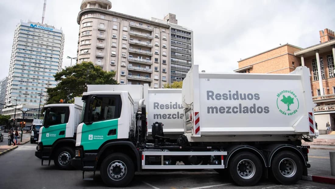 Propusemos uma solução inovadora para a coleta de resíduos em Montevidéu